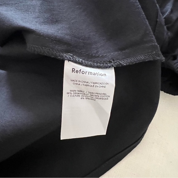 Reformation Farley Dress in Black - Picture 10 of 11